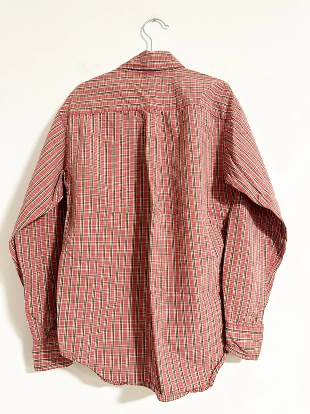 Ralph Lauren Boys S (8/10) Plaid Button Down Shirt Red Blue Yellow Preppy